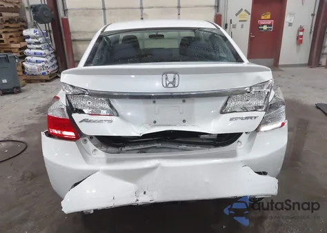 2015 Honda Accord Sport from USA, damaged, VIN 1HGCR2F53FA074616